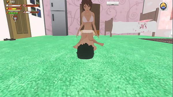 3d game obsessed girlfriend sex scene
