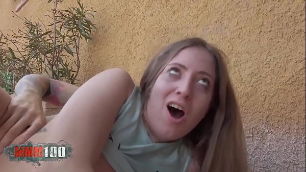 Deepthroat, face fucking_and facial cumshot for_nasty teen