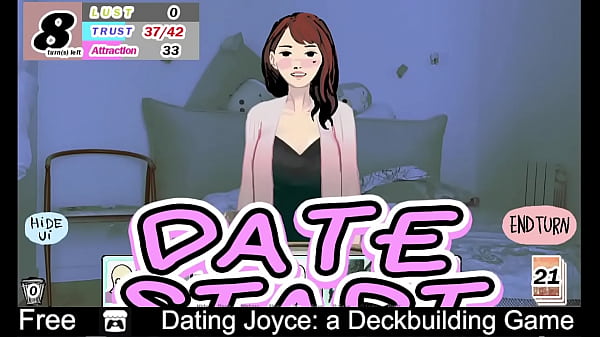 Dating Joyce (free Game Itchio) Visual Novel, Card Game thumbnail