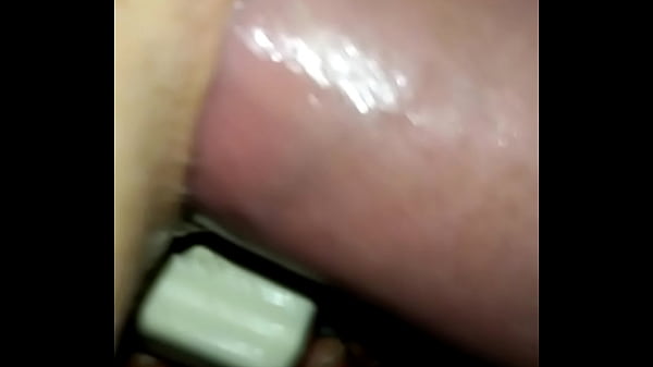 Jenny takes it like a good little donkey. 