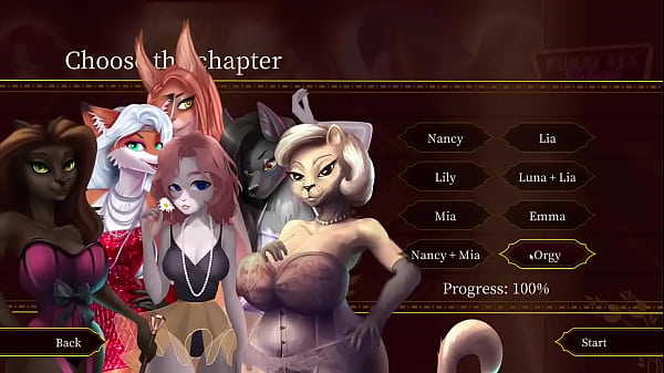 Furry Sex cabaret game_no dialogue gameplay andanimation