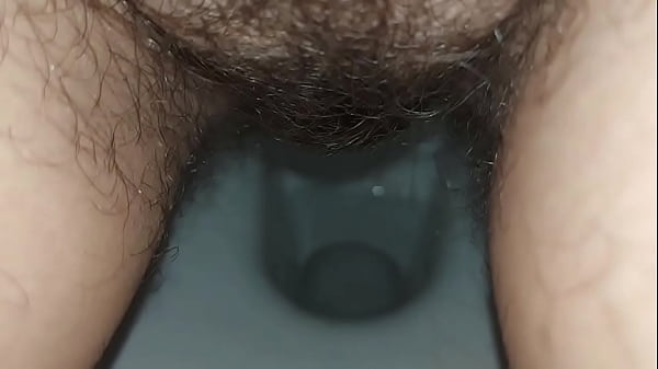 The Longest Trip To The Bathroom, A Very Long Piss, A Hairy Pussy Peeing thumbnail