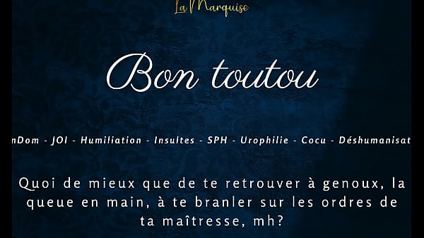 Play MP4 - Bon toutou - French audio porn joi femdom