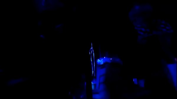 Zerogirlhero pole dancing at the swingers club