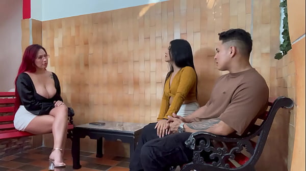 Redhead Psychologist Fucks With Couple Of Patients As Part Of Therapy - Camila Henao thumbnail