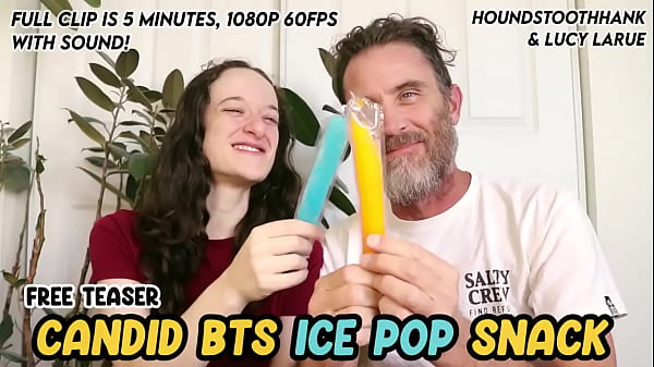 Candid bts ice pop snack with hank 