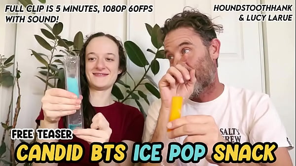 Candid bts ice pop snack with hank 