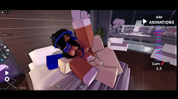 Pounding a cumdump roblox girl in my mansion 