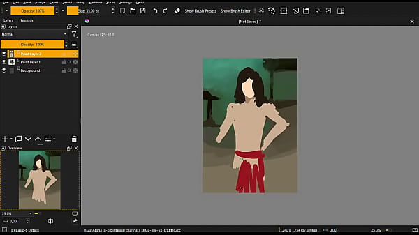 Sketchy Painting Test Video 
