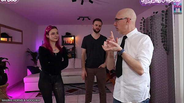 Delivroobignole - Getting Fucked And Breed Next To Her Date With : Maxime Horns Noochka & Davy thumbnail