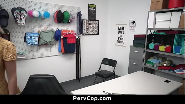 Hot Shoplifting Milf Getting_Fucked in The Security_Room as Punishment - PervCop.com