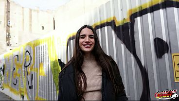 Nonton German Scout - Eye Rolling Orgasm For Slim French Girl Candie Luciani At Casting Fuck thumbnail