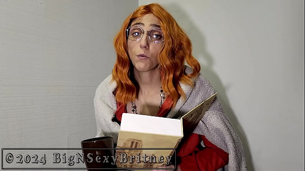Big n sexy britney heads to the library hot librarian blowjob and facial promo video 1 minute nsfw teaser 