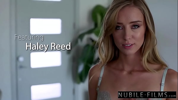 Play MP4 - Hot Blonde Haley Reed Seduces Busy BF For Sensual Fuck - S37&colon;E19