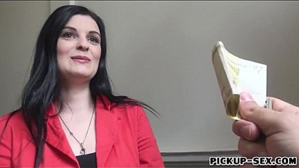 Czech slut Alice Nice flashes tits and banged by stranger 