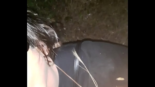 Play MP4 - &num;5 Annabell blows dick and gets golden shower outside a club&period; Sissy slut in action&comma; again&excl;