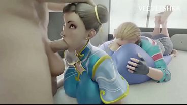 Chun li gostosa levando piroca 