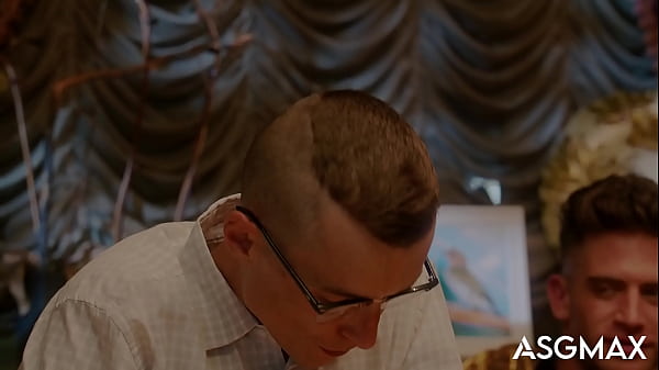 Play MP4 - Hoss Kado Sneakily Jerked Off Under Dinner Table&comma; Then Takes Roommates Dick - Honeyguide Pt 2