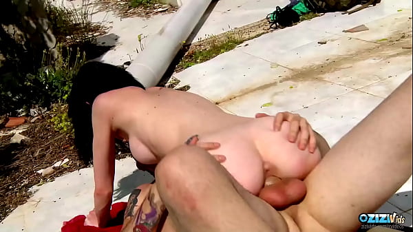 Fingering Her Shaved Pussy Outdoors Always Makes Her Horny For Naughty Sex In Public thumbnail