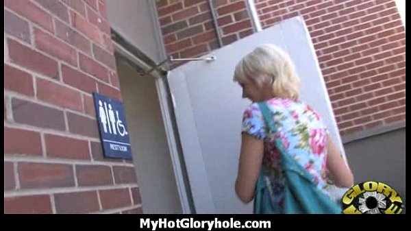 Horny Lady Enjoys Gloryhole_Cocksucking Interracial_15