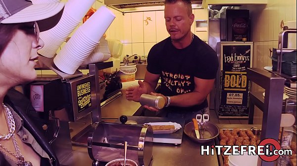 Play MP4 - HITZEFREI Lullu Gun gets herself a real German sausage