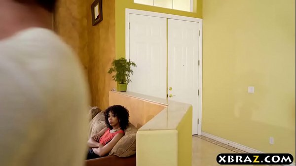 Play MP4 - White boyfriend fucks black teen and then her milf stepmom