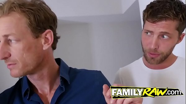 Busty stepdaughter_enjoys_a loaded_piston_duo within the family