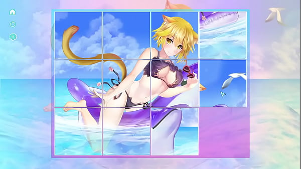 Nekos In Bikinis Puzzle Gameplay thumbnail