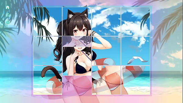 Nonton Nekos In Bikinis Puzzle Gameplay thumbnail