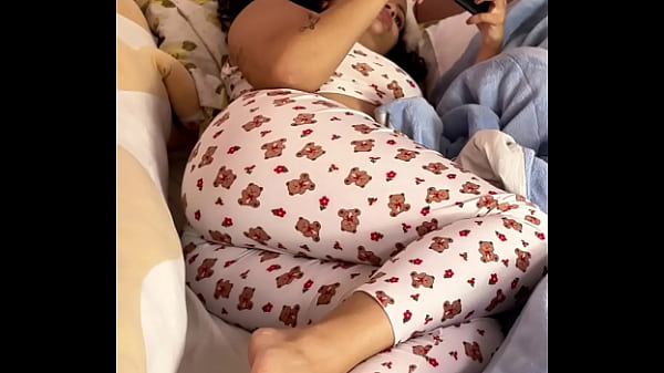 Chubby Girl Farting on Bed Loud and Natural 