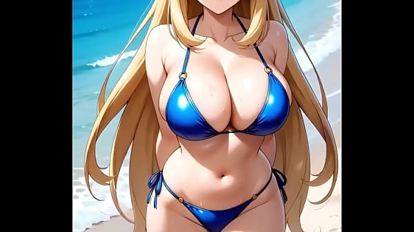 La waifu cintia es una maestra a la hora de exhibirse en p&uacute;blico 