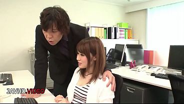 Yumi Maeda'_s Office Seduction: Busty Blonde Takes Charge with Sexy Skills