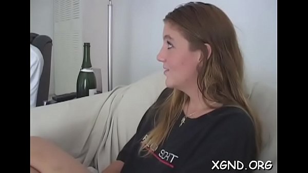 Blond babe fucked in pov