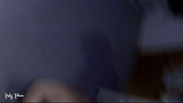 Visiting my submissive stepsister at midnight to fuck her. 