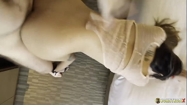 Johntronx hardcore standing doggystyle sex with a perfect asian babe 