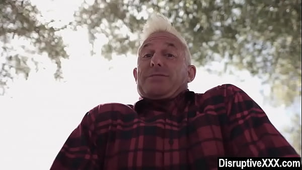 Play MP4 - Creepy old man fucks young hiker