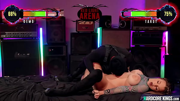 Busty brunette_rough banged in_bed