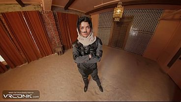 Vr horny teen chani sucks and fucks paul's dick in dune cosplay porn parody pt 1 