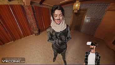 Vr horny teen chani sucks and fucks paul's dick in dune cosplay porn parody pt 1 