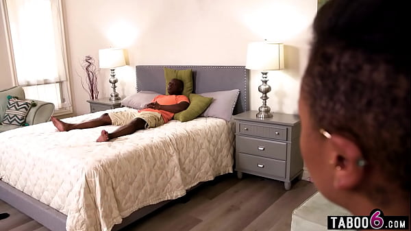 Play MP4 - Black teen stepsister Avery Jane wanted her stepbros big black cock inside