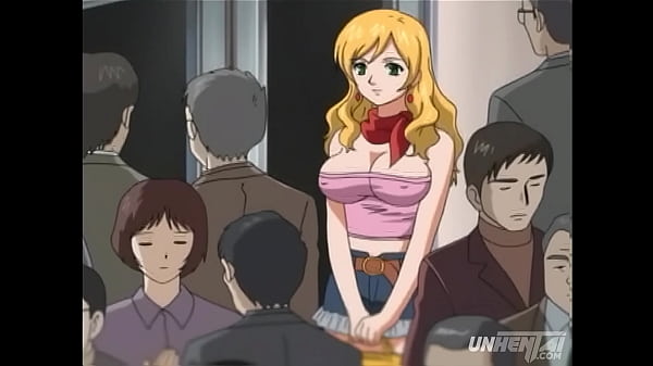 Hentai &ndash; manoseando a tetona milf caliente en tren p&uacute;blico sin censura