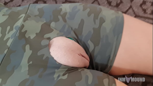 Part 2 - Military girl doing a hard andsexy workout.