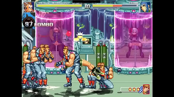 Play MP4 - Hentai Mugen Leona Gangbang