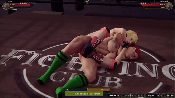 Kallan vs tiffany nf3d female mma combat ring 