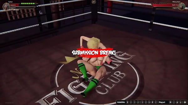 Kallan vs tiffany nf3d female mma combat ring
