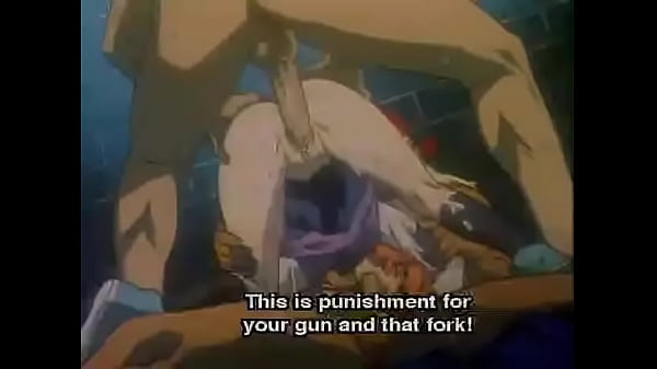 Play MP4 - Hentai teen taking two huge cocks