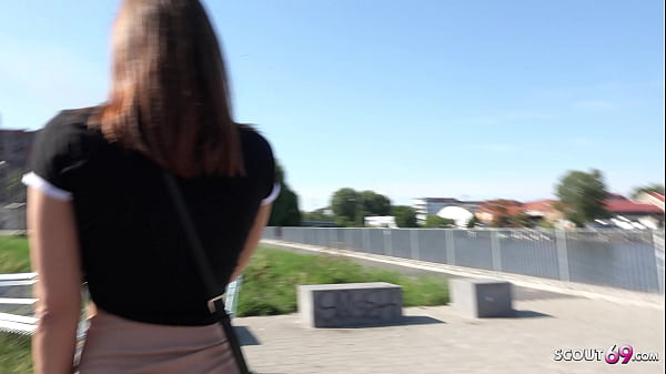 Play MP4 - GERMAN SCOUT - Small Tits Fitness Model Mina K seduce to Casting Fuck at Lost Place Berlin