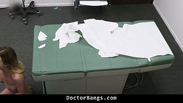 Nurse Jessica Helps The Doctor Fill His Patient With Warm Medicine thumbnail