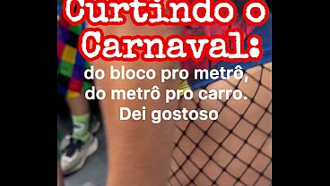 Nonton &uacute;ltimo Dia De Carnaval E Teve Exibicionismo, Teve Sexo Em Local P&uacute;blico E Corninho Gozando No Meu Cu thumbnail