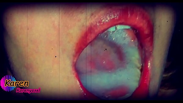 karen plays with the sperm (SLOW MOTION) 